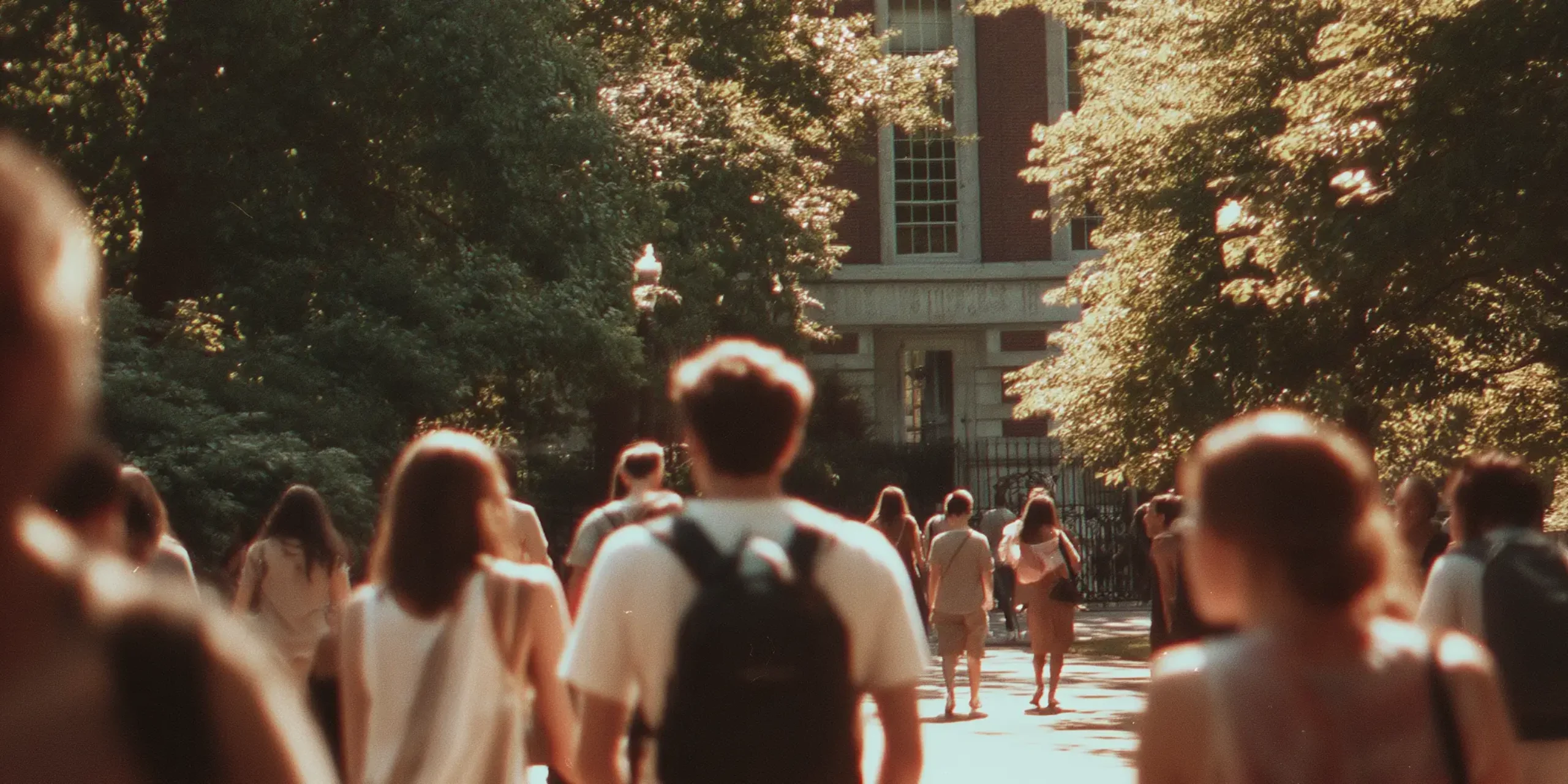 University campus in Boston