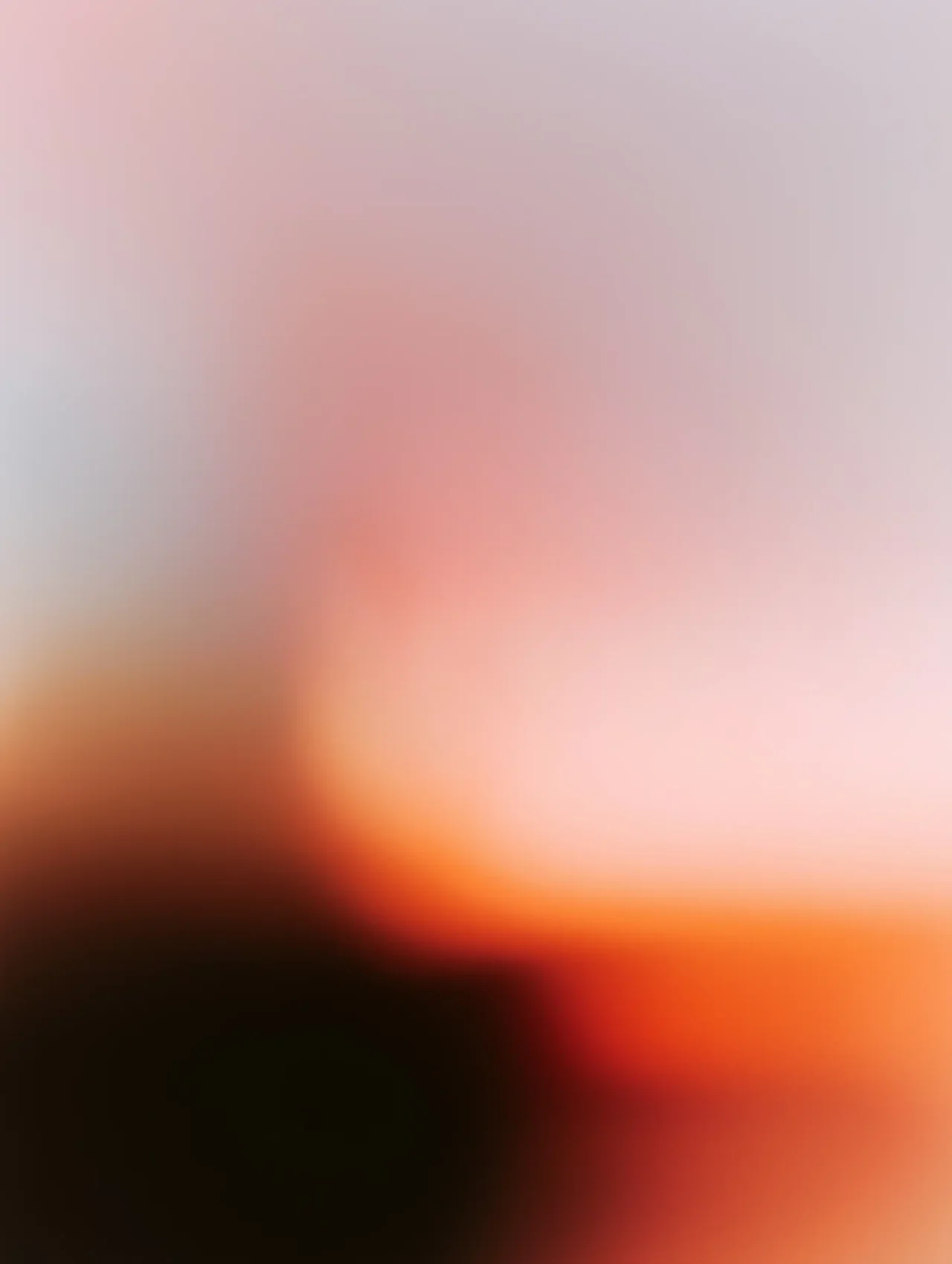 Blurry out of focus abstract shapes pink pastel