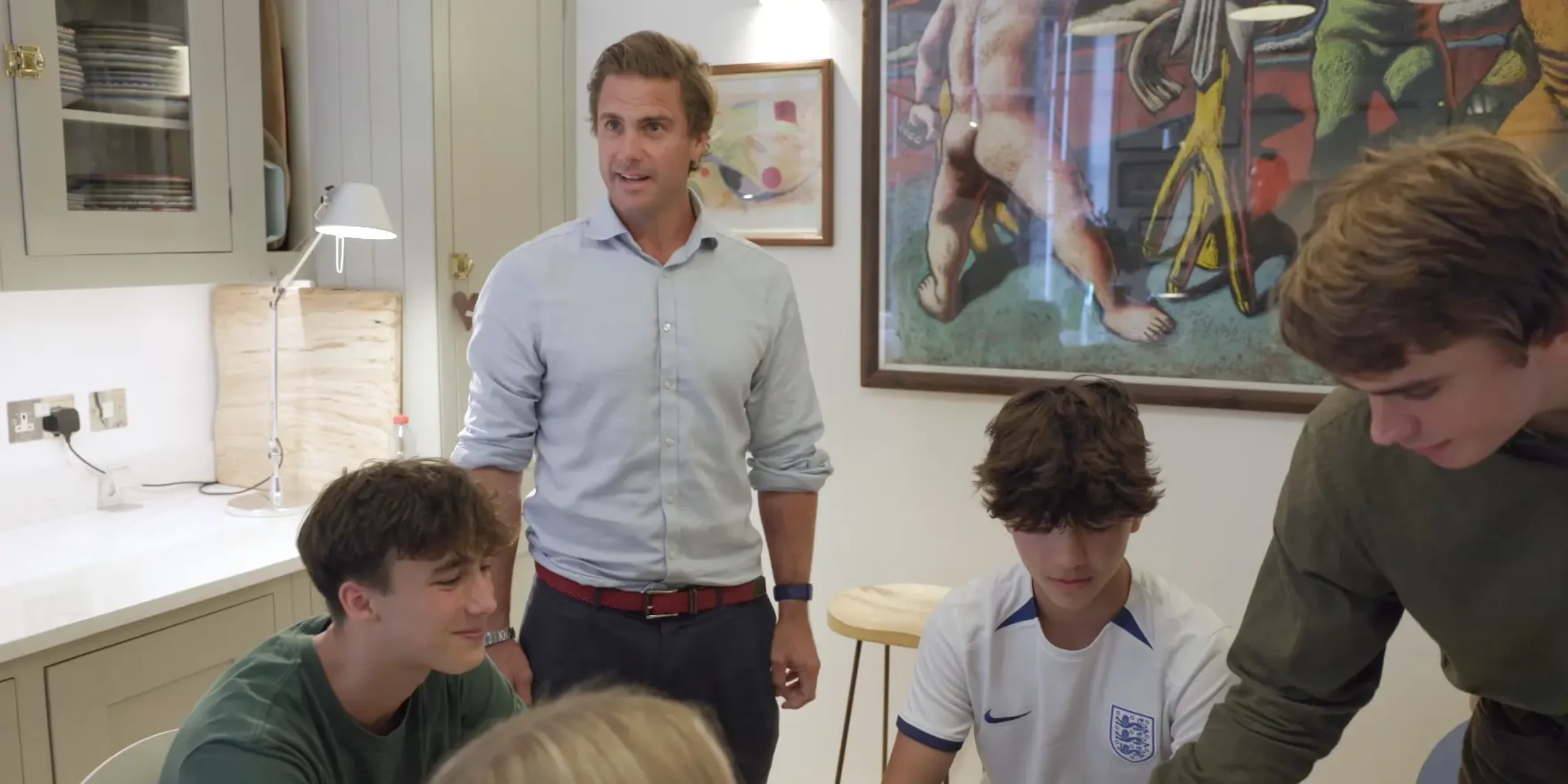 Rupert Syme and Lionheart Students at Lionheart School