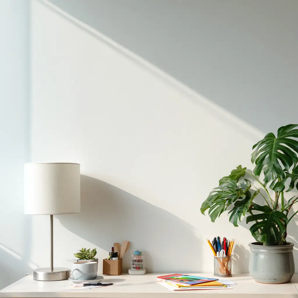 Classroom desk and study room at Lionheart School