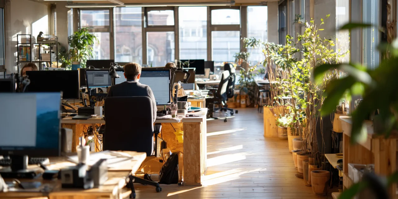 Office co working interior space