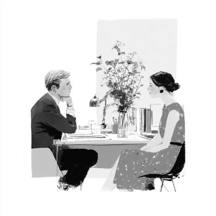 Illustration of Lionheart team member vetting a tutor